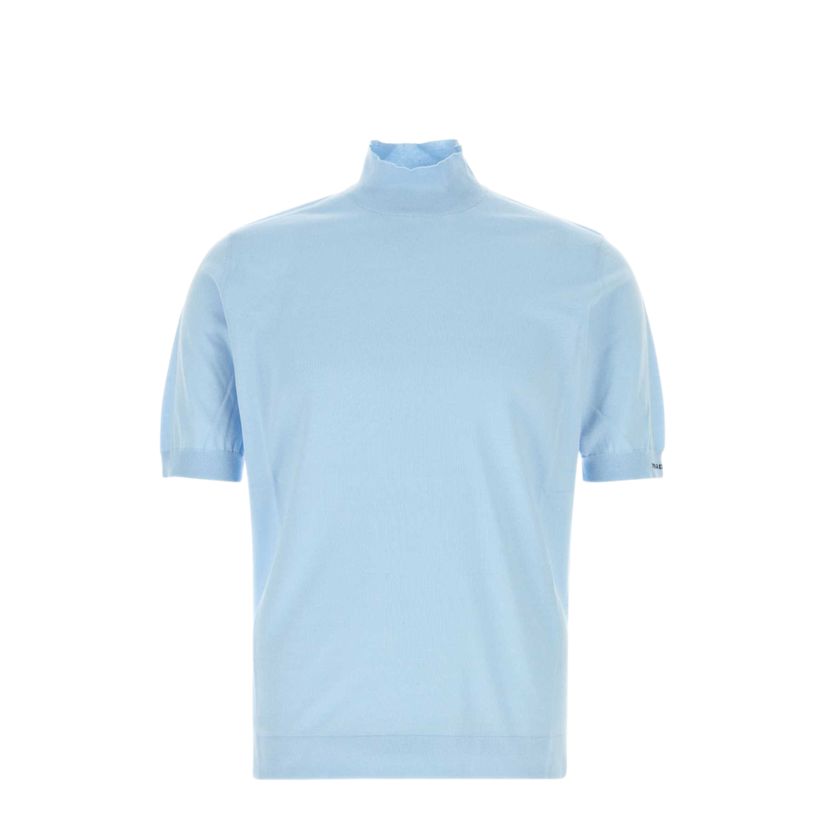 Light Blue Cotton Sweater