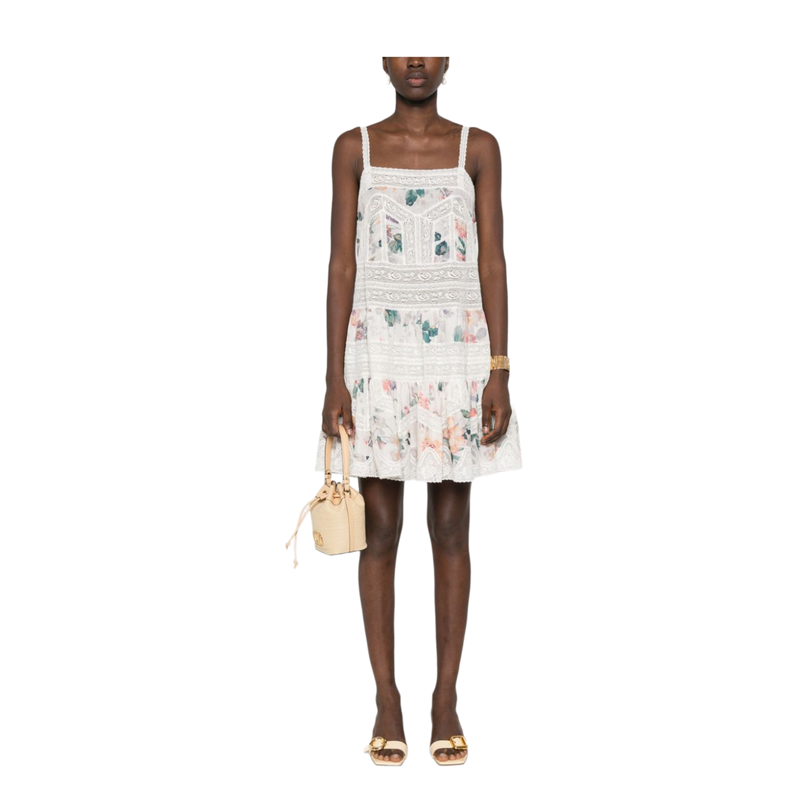 Floral Print Mini Dress