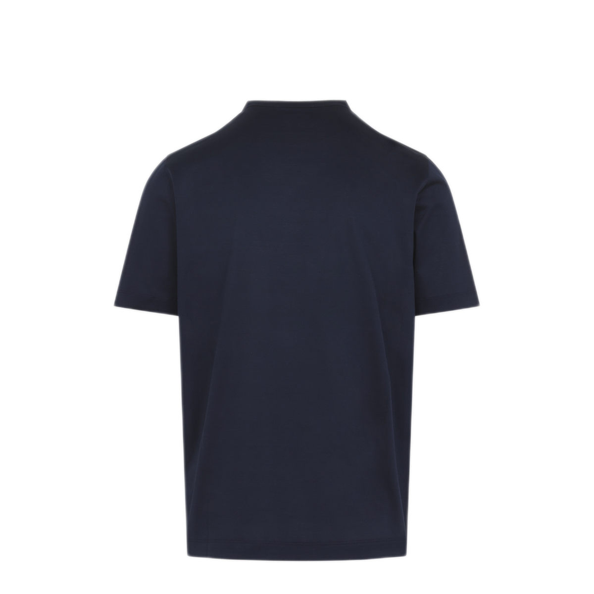 MAYFEYR - CANALI - Navy Blue Cotton T Shirt - T0922MJ00002300