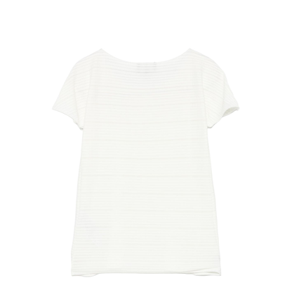 Stretch Jacquard Motif Nylon-Jersey T-Shirt