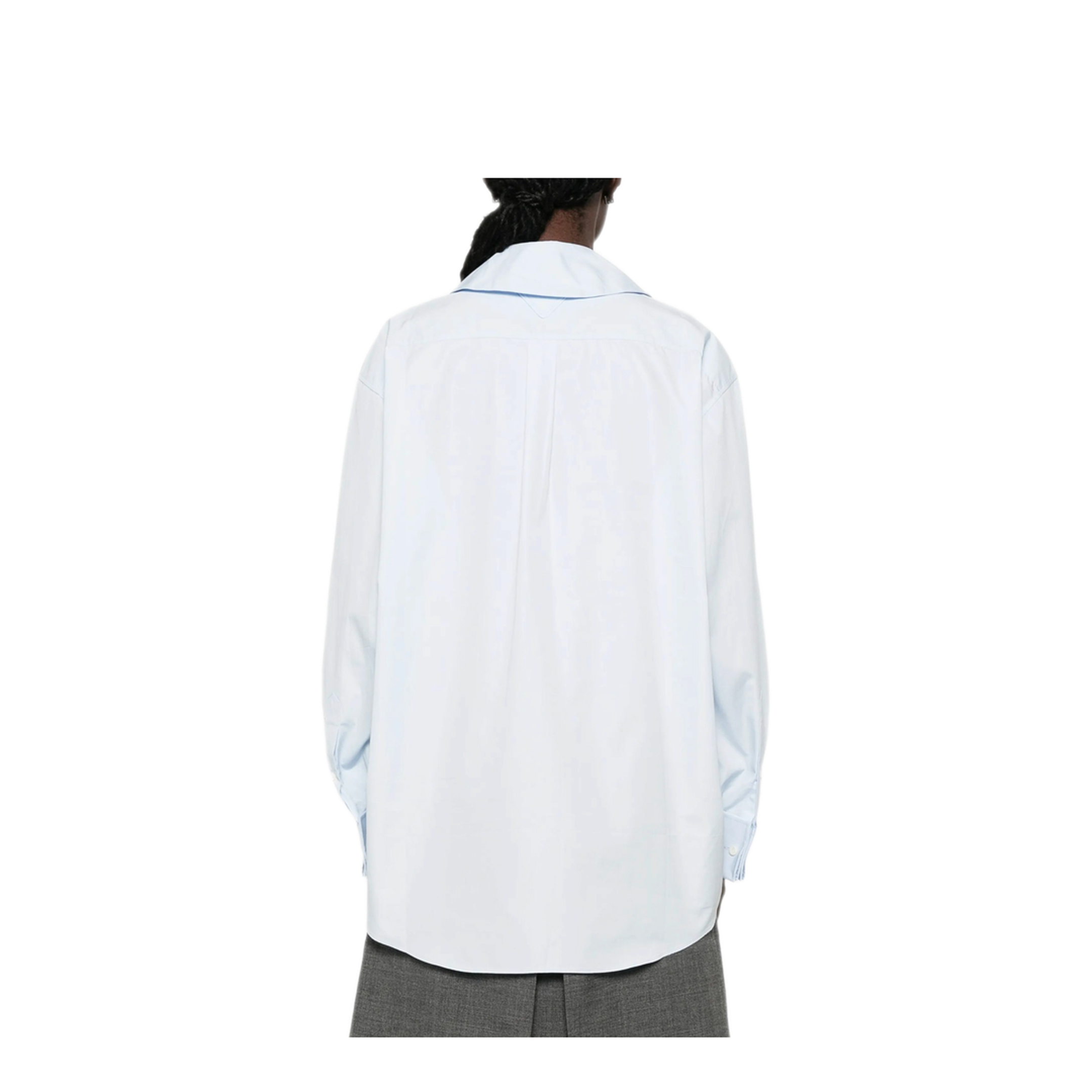 MAYFEYR - Prada - Poplin Shirt With Knot Detail - P470JRSOOO1XV2F0M10