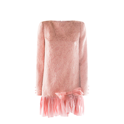 Pink Wool Dress