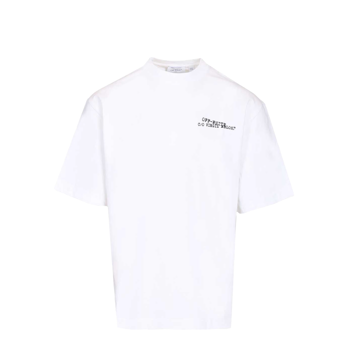 MAYFEYR - Off-White - Type Arrow Skate S/S Tee White - OMAA120S26JER00K1000