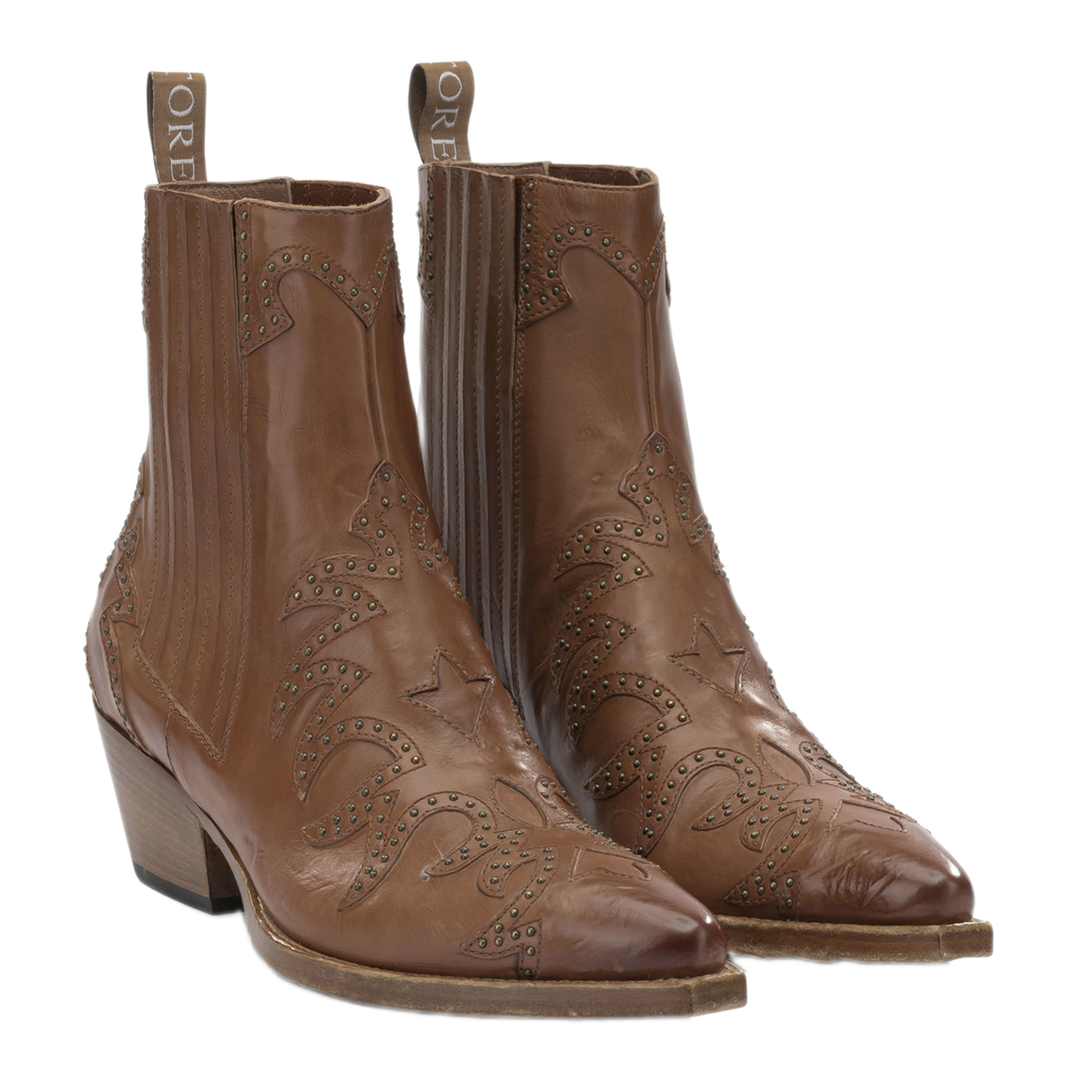MAYFEYR - Sartore - Leather Cowboy Boots - SR3604TERNERACUOIO