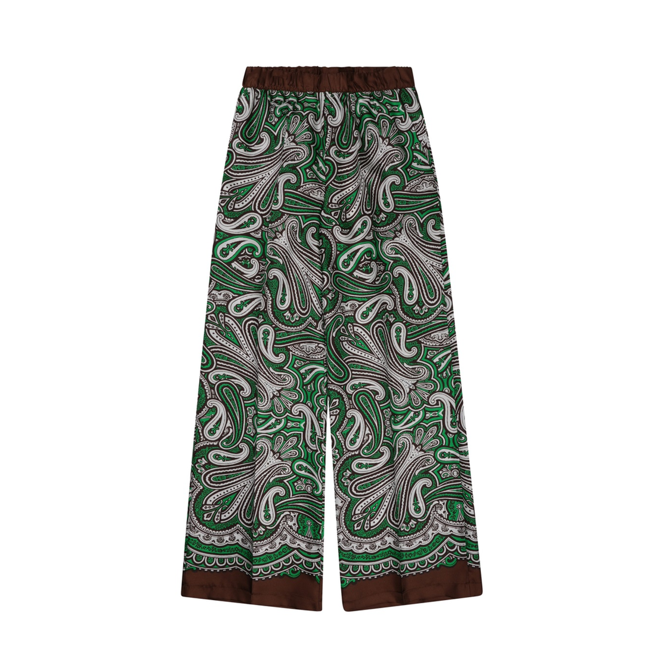 MAYFEYR - Parosh - Silk Trousers With Paisley Print - D230260SKINDY805