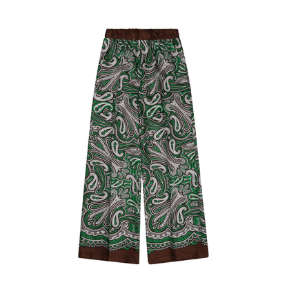 MAYFEYR - Parosh - Silk Trousers With Paisley Print - D230260SKINDY805