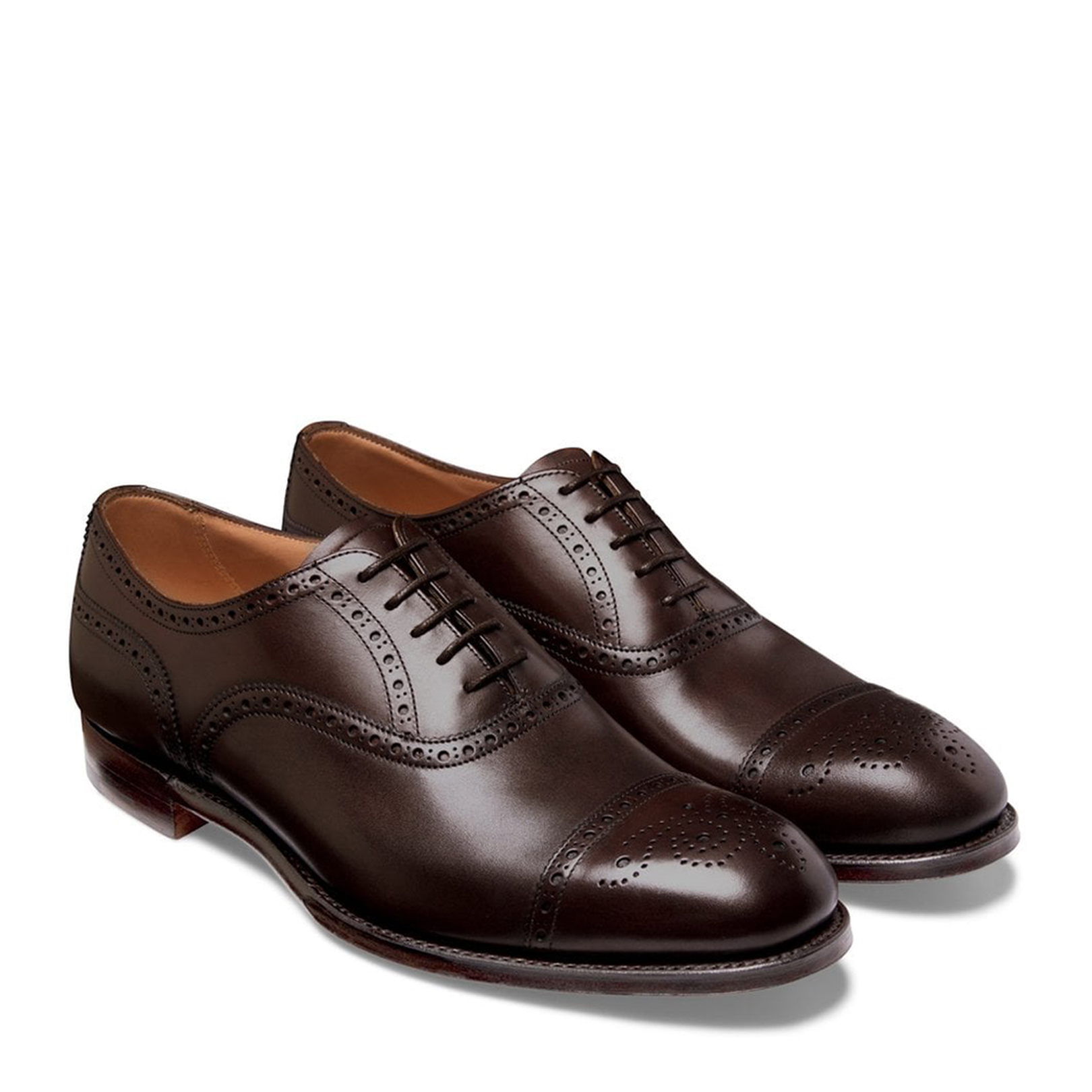 Wilfred Oxford Semi Brogue Calf Leather Shoes