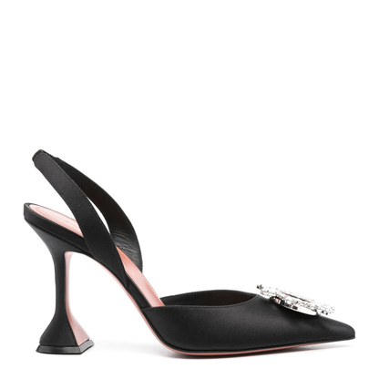 MAYFEYR - Amina Muaddi - With Heel Black - C9S343855BEGBLACK