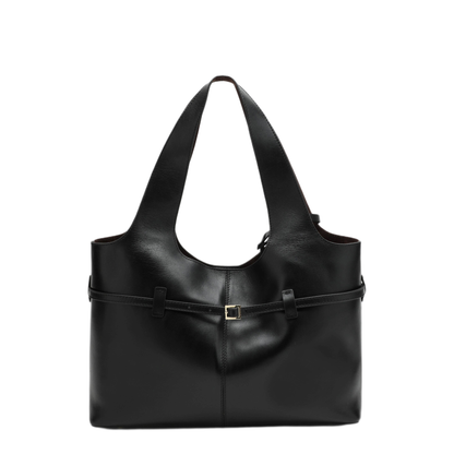 MAYFEYR - Manu Atelier - Black Cambon Cabas Bag - 2025256LEBLK