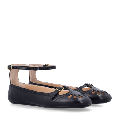 MAYFEYR - Chloè - Flat Shoes Black - CHC25W14VUN001