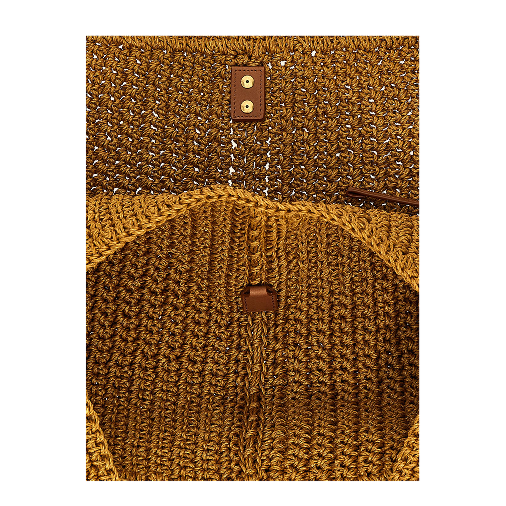 Le 5 à 7 Cord and Leather Tote Bags - Brown