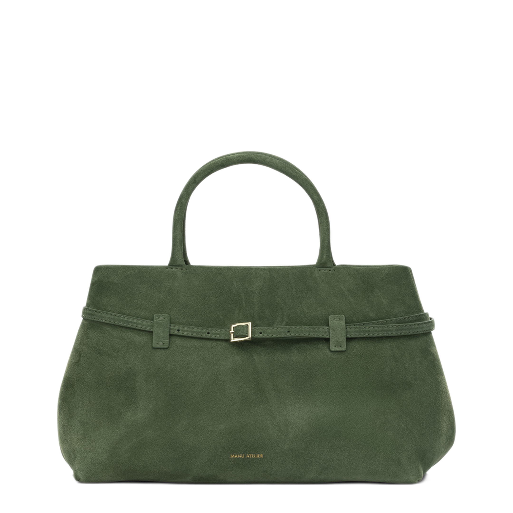 MAYFEYR - Manu Atelier - Le Cambon 35 Medium Handbag - 2026168LECAMBON35VELVETGREEN