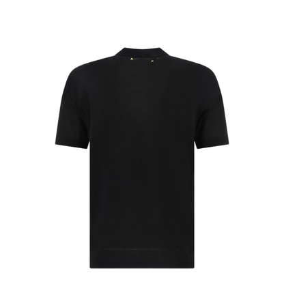 MAYFEYR - Golden Goose - Merino Wool Button Down Polo Shirt - GMP01412P00104190100