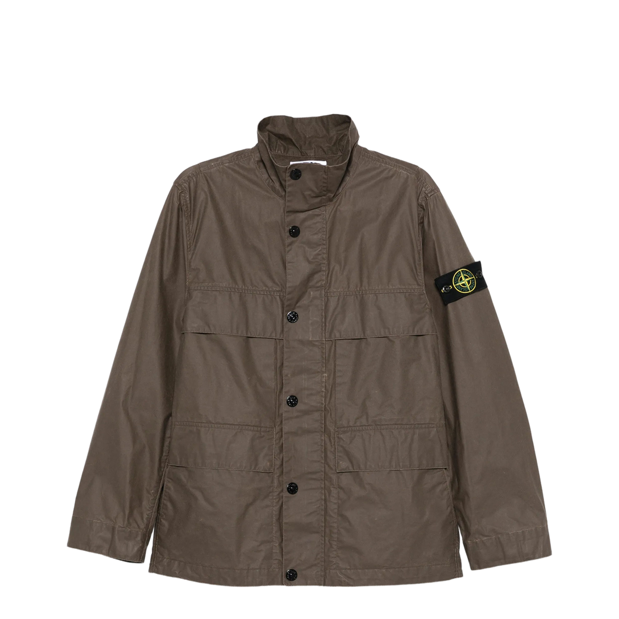 MAYFEYR - Stone Island - Waxed Pigment Cotton Tela Field Jacket - L1S154100024S0290