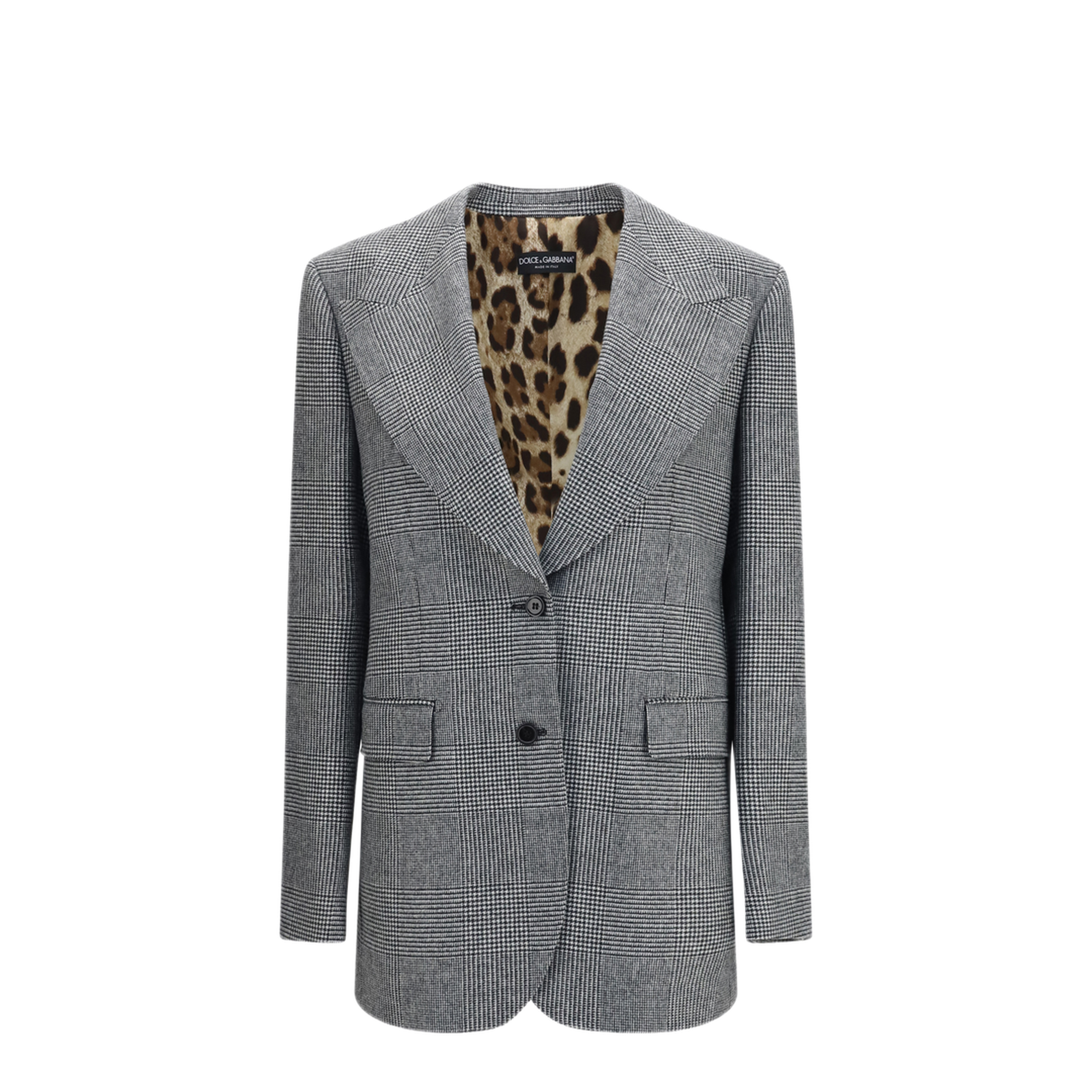 MAYFEYR - Dolce & Gabbana - Prince Of Wales Single Breasted Blazer - F2JCBTFQ2O5