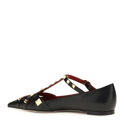 MAYFEYR - Valentino - Studdy Ballerinas In Kidskin - 9W2S0PQ9JYW