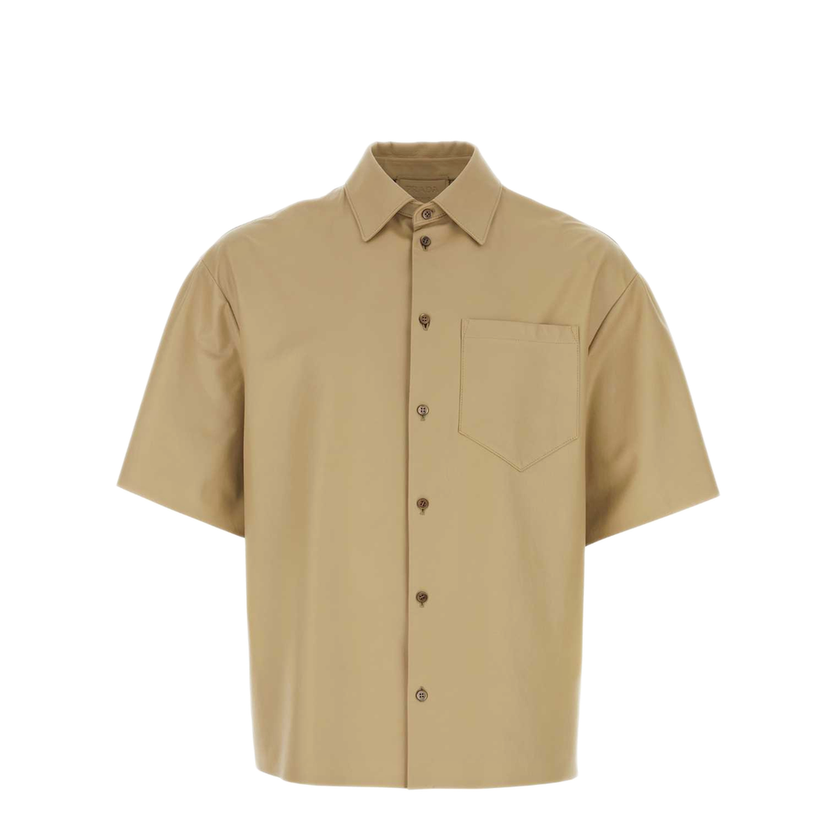 MAYFEYR - Prada - Beige Leather Shirt - UPC209SOOO136KF0241