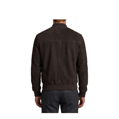 MAYFEYR - Arma - Didier Suede Bomber Jacket - 002G26600605MUDBROWN