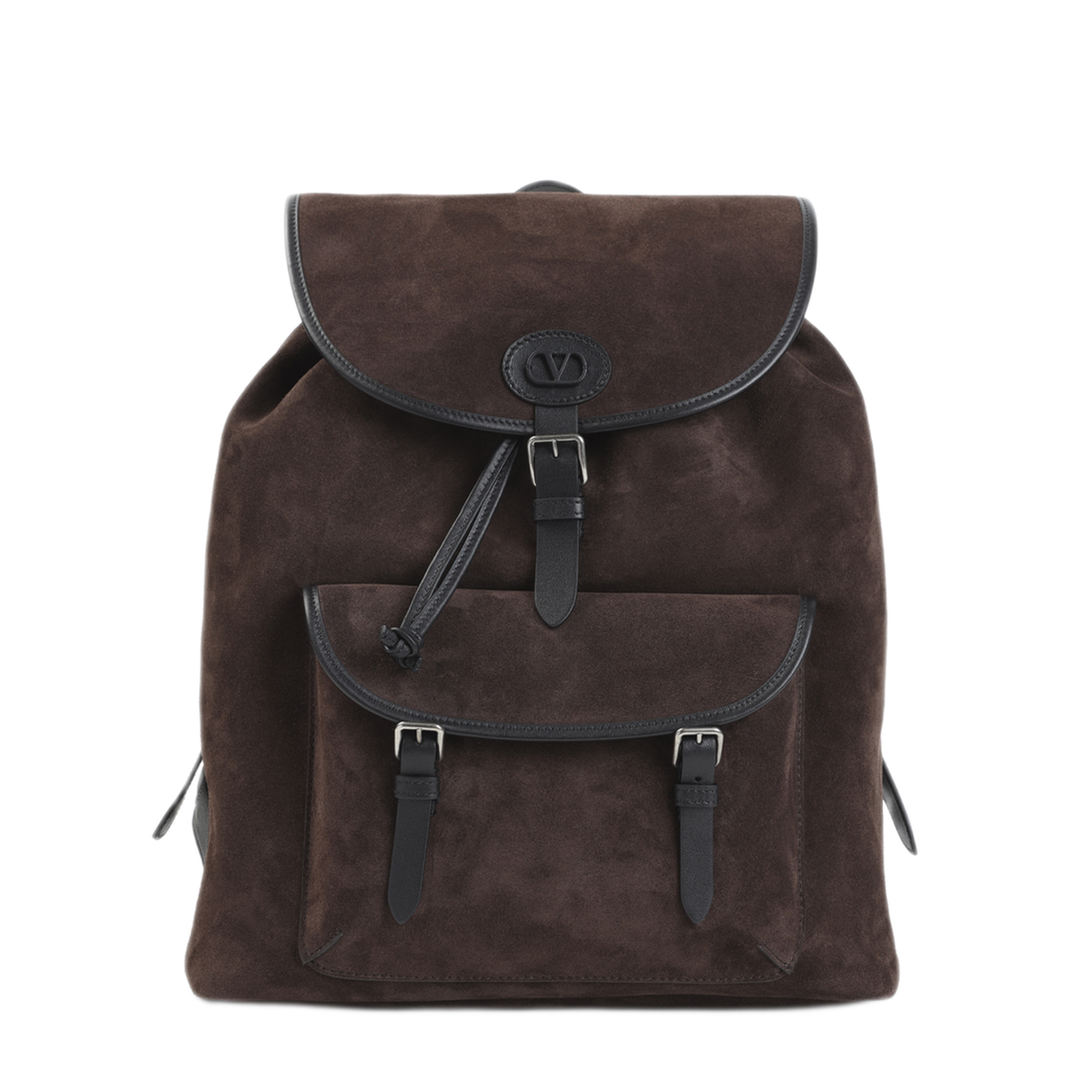 Antibes Suede Backpack - Ebony
