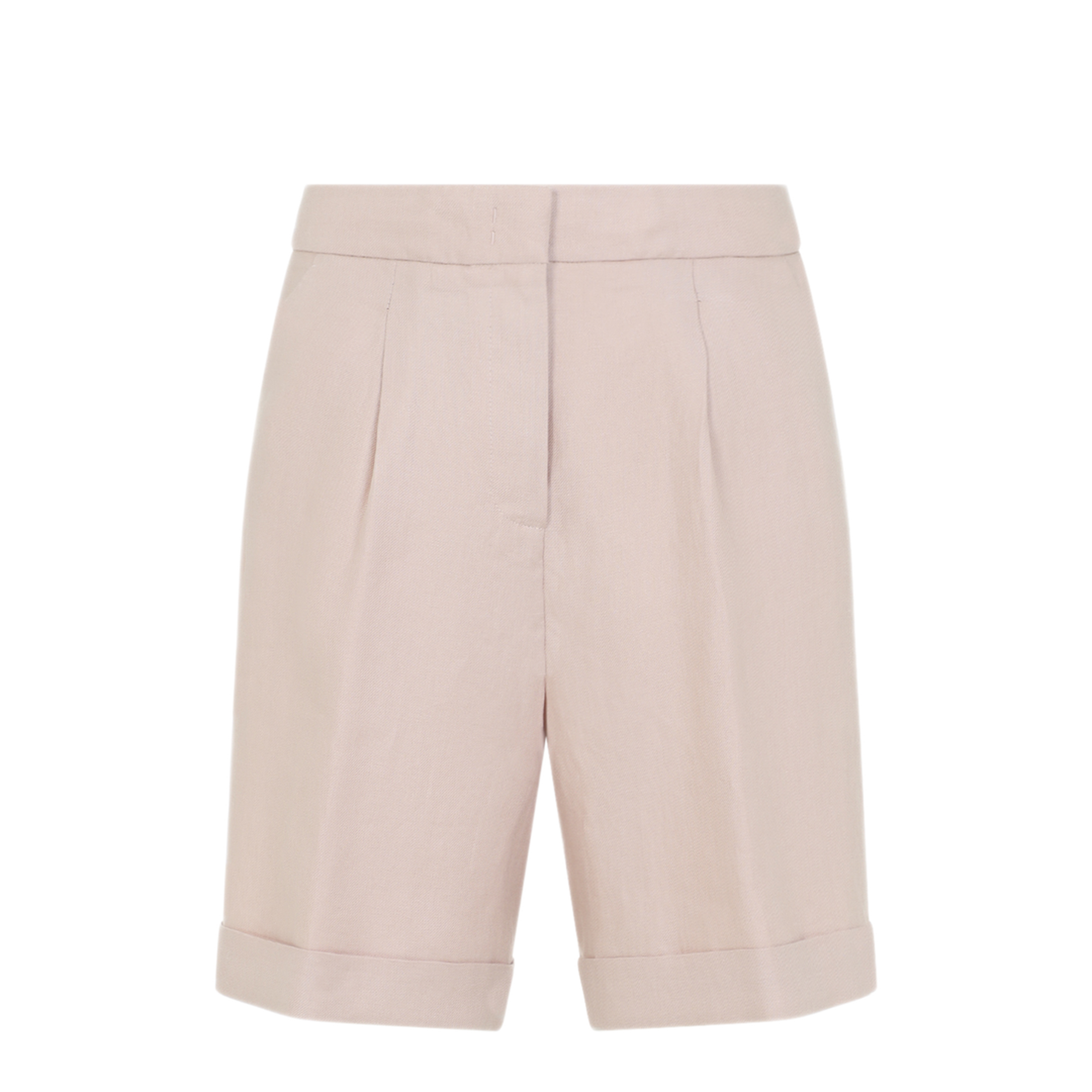 MAYFEYR - PESERICO - Pink Linen Bermuda - A04083Z02606196