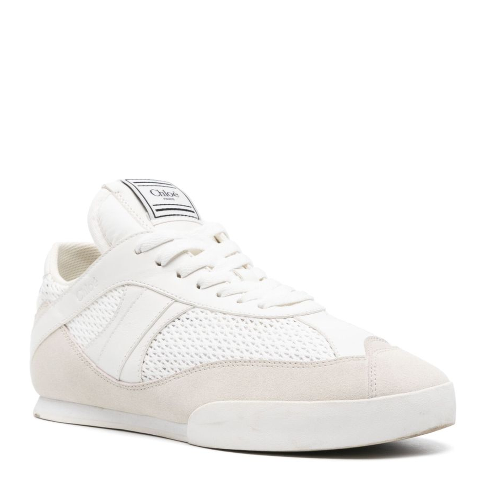Leather and Suede Sneakers