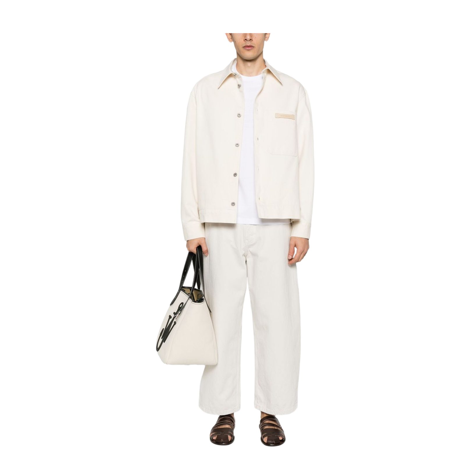 Emporio Armani Capsule Coats White