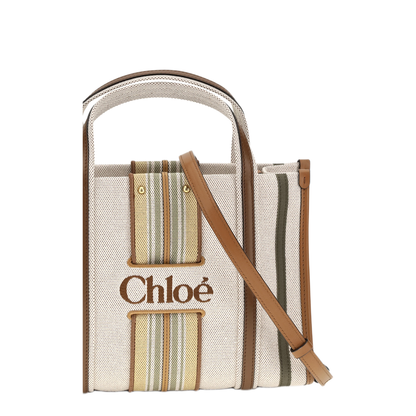 MAYFEYR - Chloè - Small Woody Loop Canvas Tote Bag - CH26WS936T77
