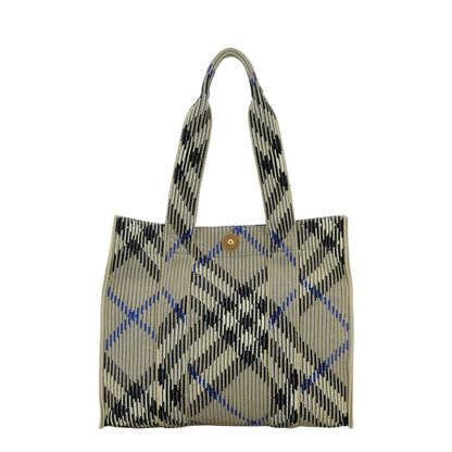 Embroidered Canvas Shopping Bag