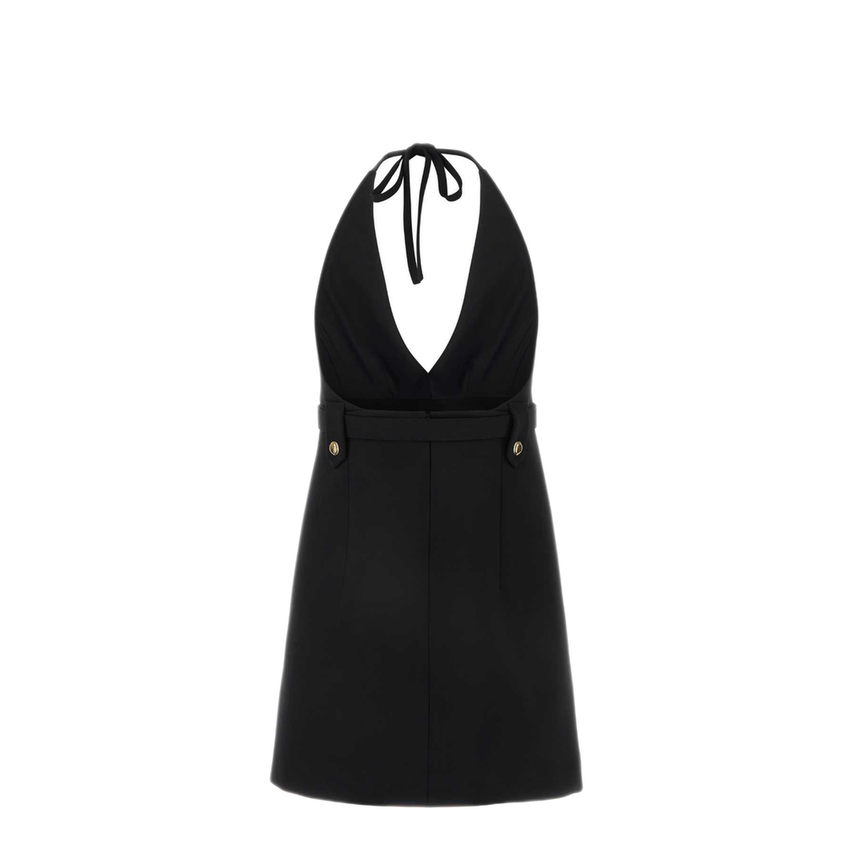 MAYFEYR - Miu Miu - Black Stretch Wool Dress - MF5483SOOO1R1F0002