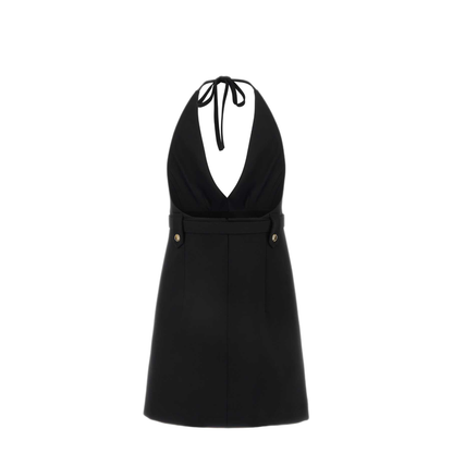 MAYFEYR - Miu Miu - Black Stretch Wool Dress - MF5483SOOO1R1F0002