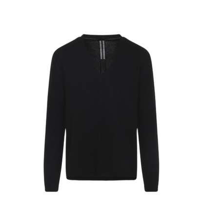 MAYFEYR - Rick Owens - Oversized Extreme V-Neck Pullover - RU01F2610KBC09