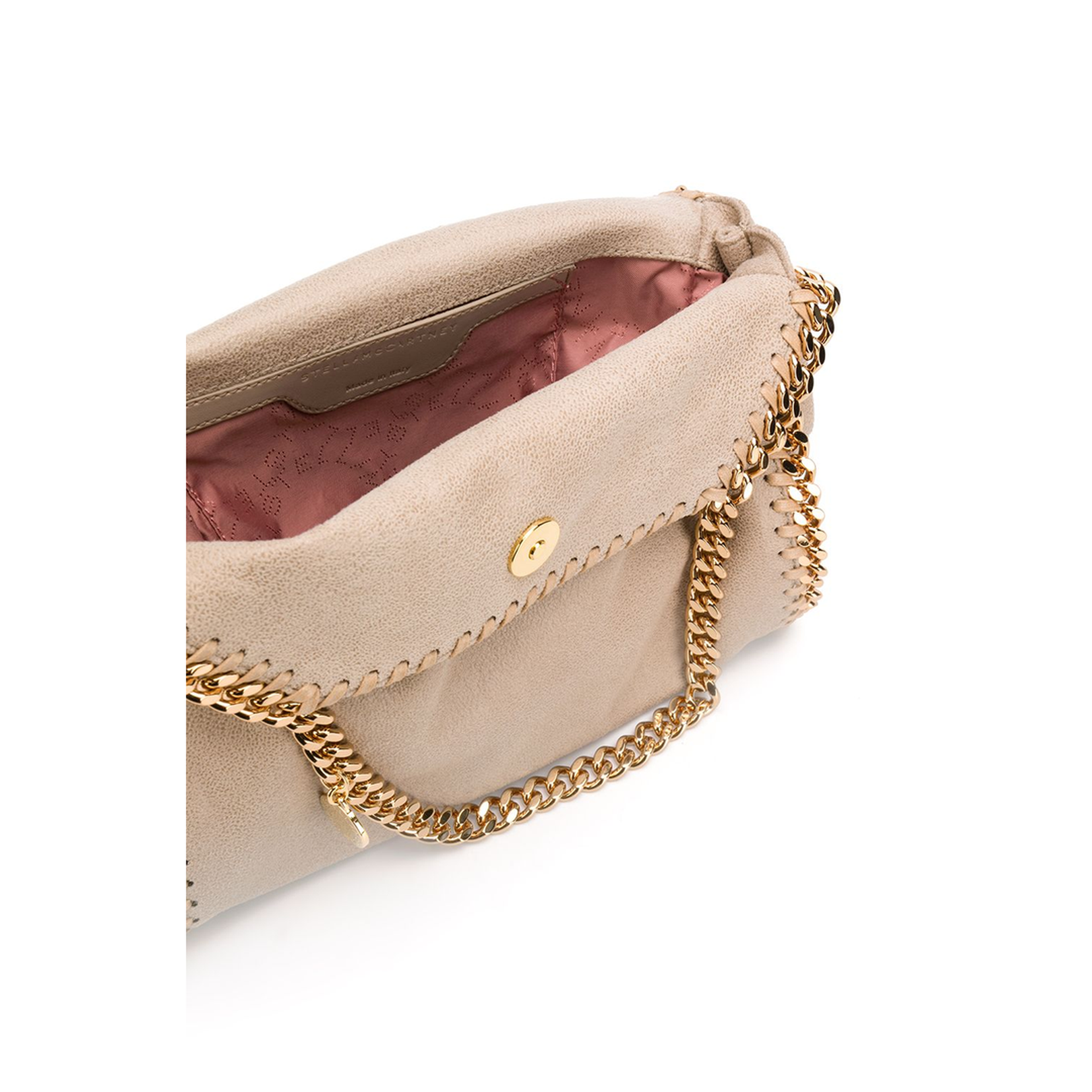 Clotted Cream Falabella Mini Tote Bag