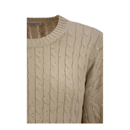 Dazzling Cables Cotton Jersey