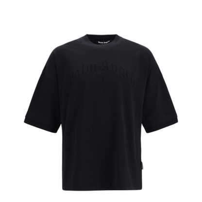 MAYFEYR - Palm Angels - Curved Logo Double-Layer T-Shirt - PMAA10QS26JER001