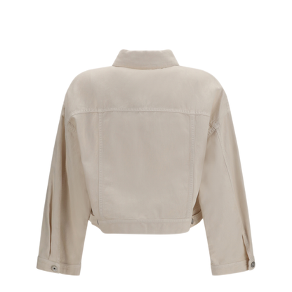 MAYFEYR - Brunello Cucinelli - Cotton And Linen Jacket With Monili - ML9967674