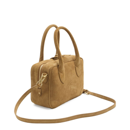 Vita Suede Leather Tote Bag