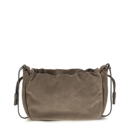 MAYFEYR - Brunello Cucinelli - Suede Shoulder Bag - MBHID2667