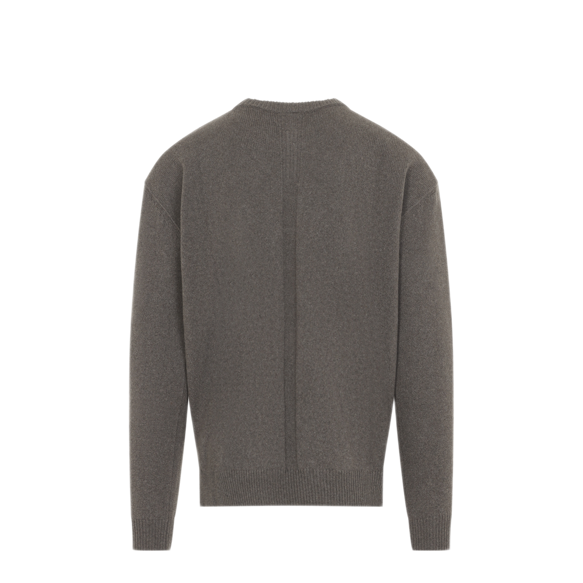 MAYFEYR - Rick Owens - Round Neck Boiled Recycled Cashmere Knit - RU02F4684WSBR34