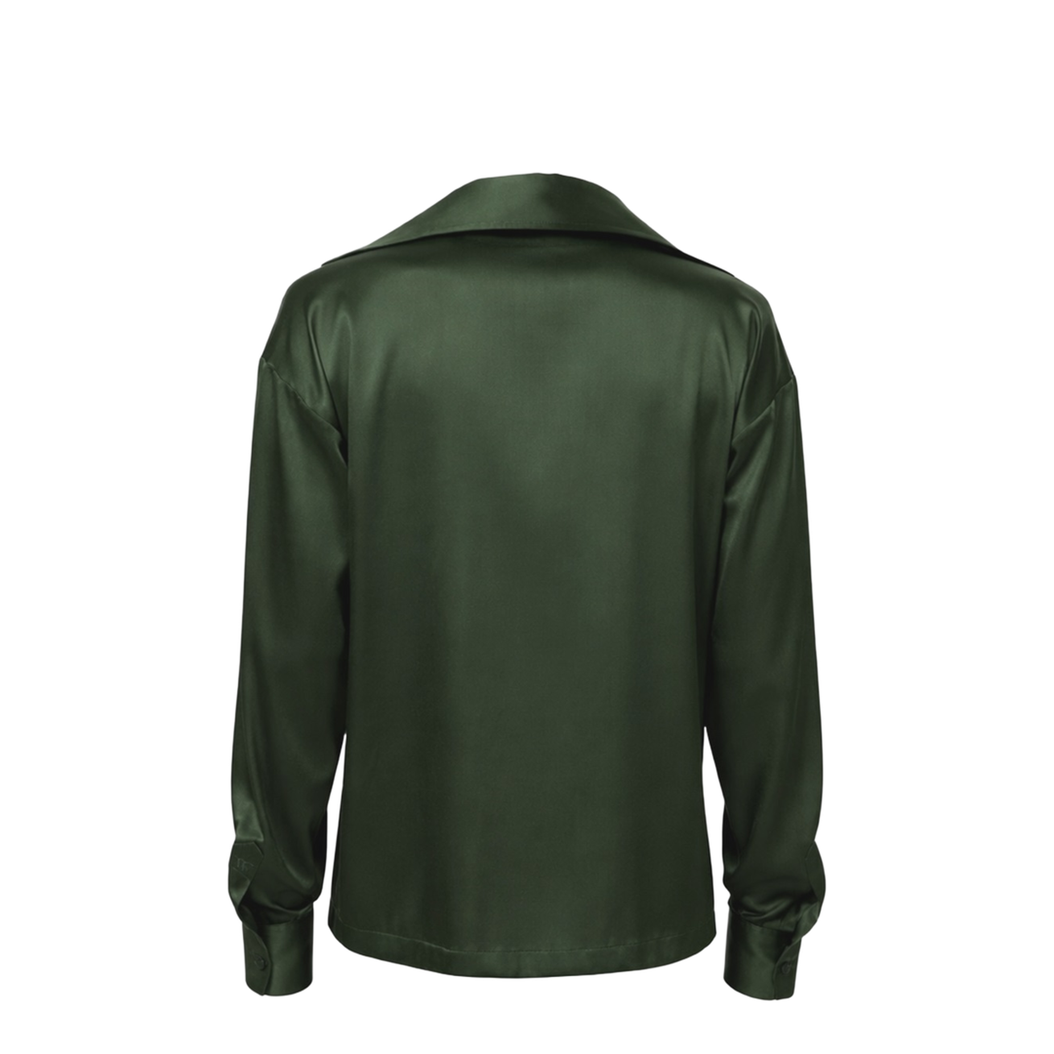 Silk Satin Stretch Shirt