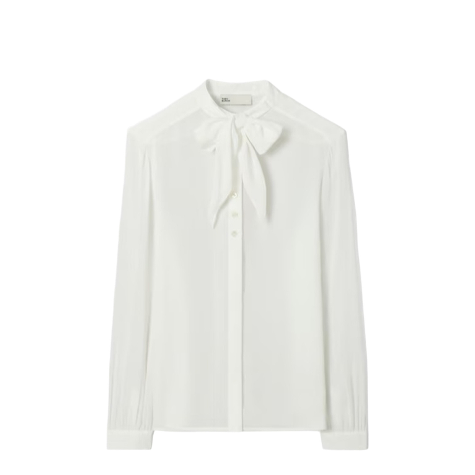 Blouse With Bow Detail Shirts White