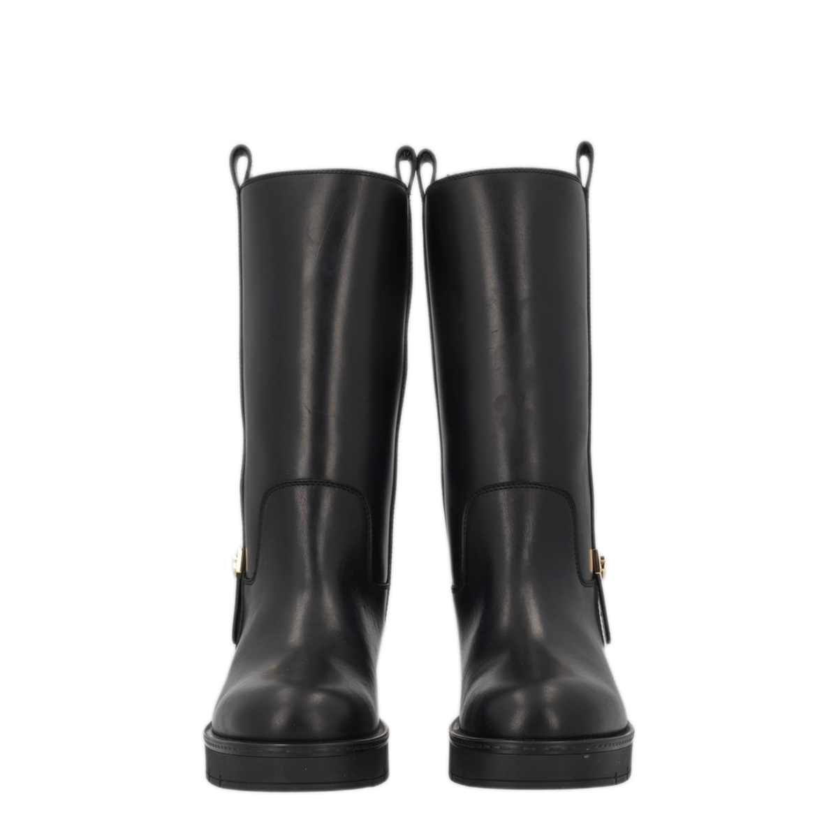 MAYFEYR - Ferragamo - Biker Boot With Hug Buckle - 79731901M197001