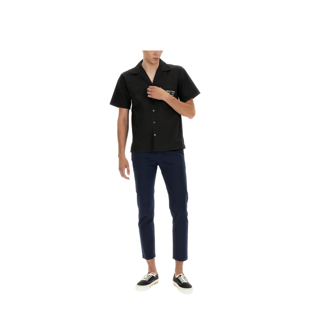 MAYFEYR - DEPARTMENT FIVE - Hawaiian Shirt With Logo Print - US0071TS0038002P27999