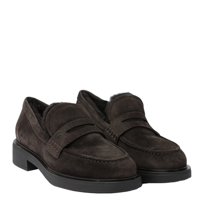 MAYFEYR - Gianvito Rossi - Harris 20 Mm Loafers - G2535820GOMMOKA+MOKA