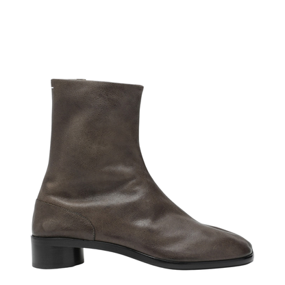 Tabi Ankle Boot in Brown Leather
