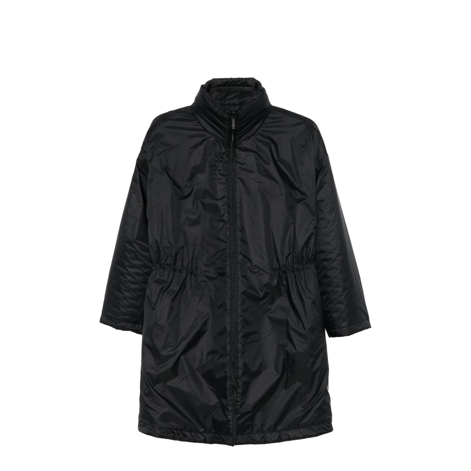Nylon Midi Coat