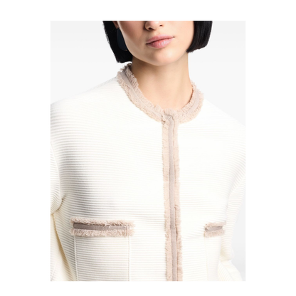 Crewneck Blazer Jacket