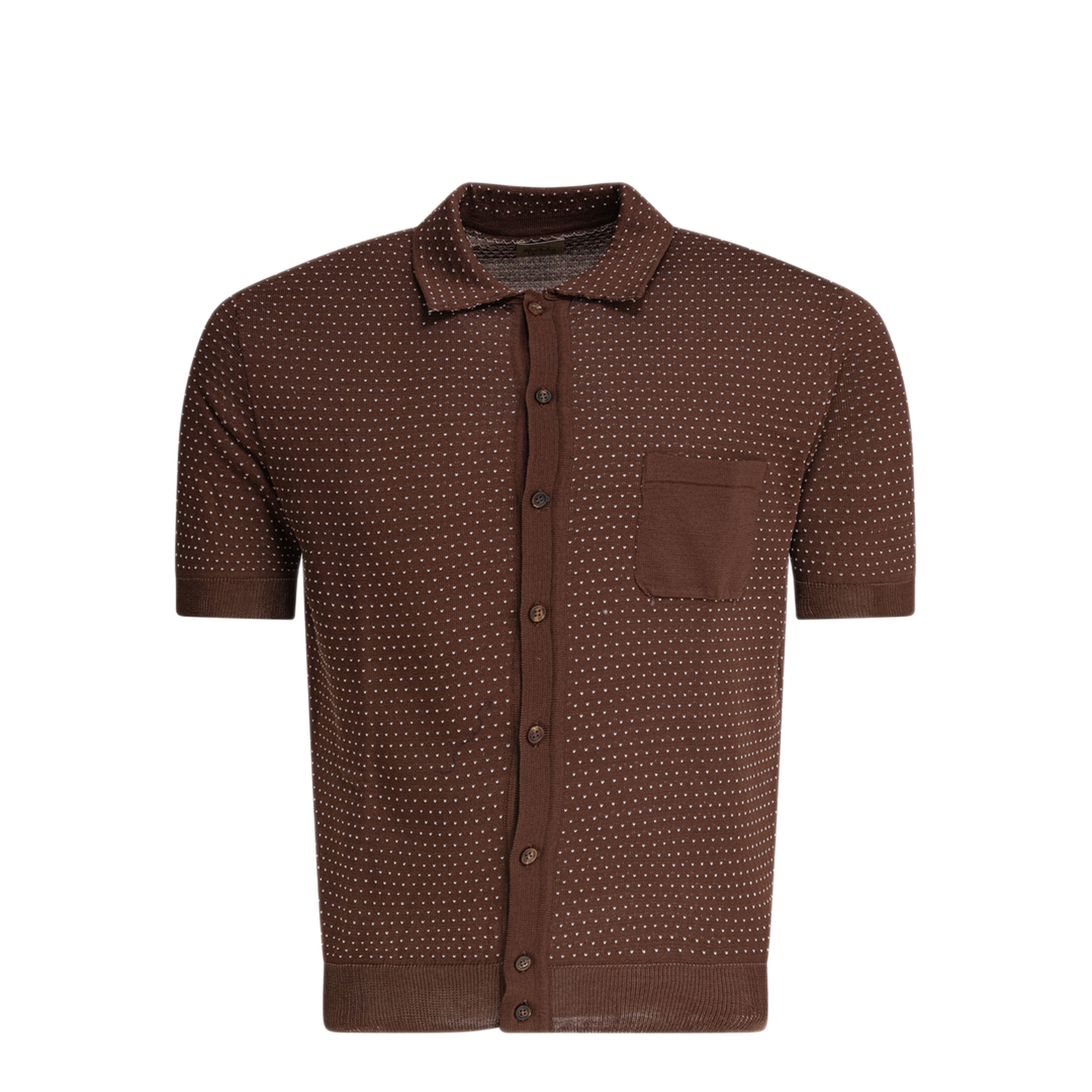 MAYFEYR - Rakkì - Juneau Polo Shirt With Buttons - JUNEAUTKTABACCOPANNA