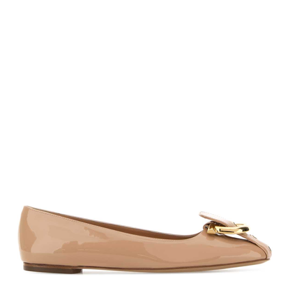 MAYFEYR - Ferragamo - Skin Pink Leather Oxide Ballerinas - 01K9897902531CAMARETTI