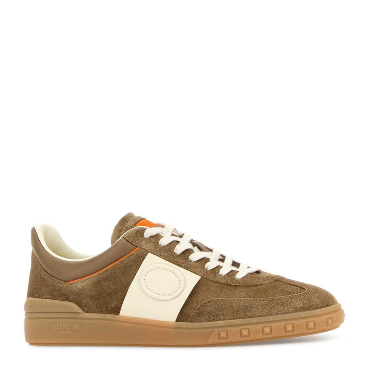 MAYFEYR - Valentino - Cappuccino Suede Upvillage Sneakers - 8Y2S0H77LALBSB