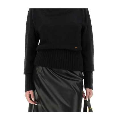 Boat-Neck Sweater
